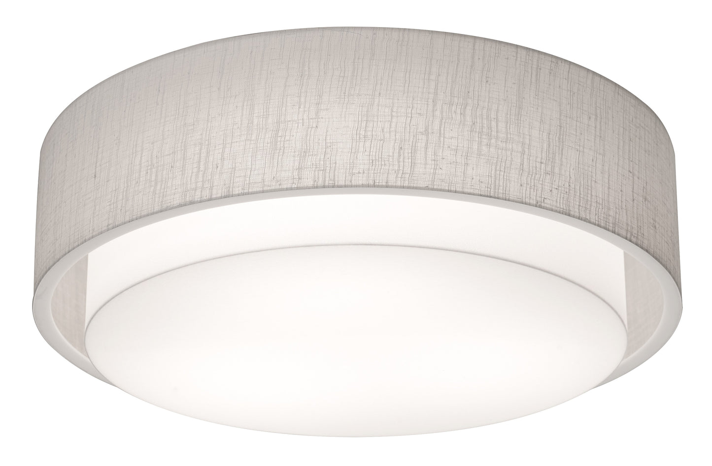 AFX 1 -Light 23.25-in White Integrated LED Flush Mount Light