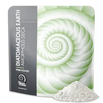 Diatomaceous Earth Powder 5lb Bulk - Natural Food Grade, Multi-Purpose Powder for Home, Garden, and Pets Non-Toxic Insect Control, Odor Absorber, and More Safe for Humans and Pets