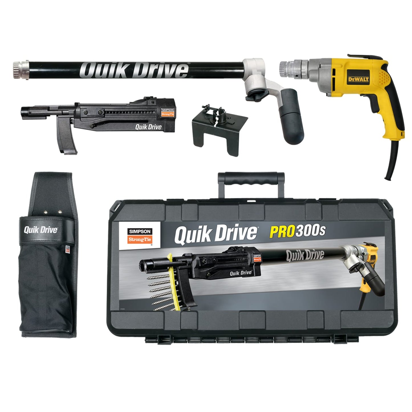 QUIK DRIVE BY SIMPSON STRONG TIE Quik Drive 6.5 -Amp Collated Fastener Screw Gun Kit ( )