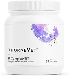 ThorneVET B ComplexVET Vitamin B Complex Support for Dogs & Cats - 60 Soft Chews