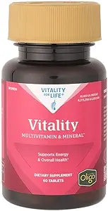 Melaleuca Multivitamin & Mineral Supplement for Women, Powered by Oligo (60 Tablets) — Supports Energy & Overall Health / Organically Bound for Maximum Absorption and Antioxidant Protection