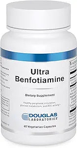 Douglas Laboratories Ultra Benfotiamine | Supports Circulation, Nervous System, and Metabolism | 60 Capsules