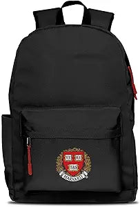 Denco Harvard Crimson Lightweight 17 Campus Laptop Backpack - Ideal for the Gym, Work, Hiking, Travel, School, Weekends, and Commuting