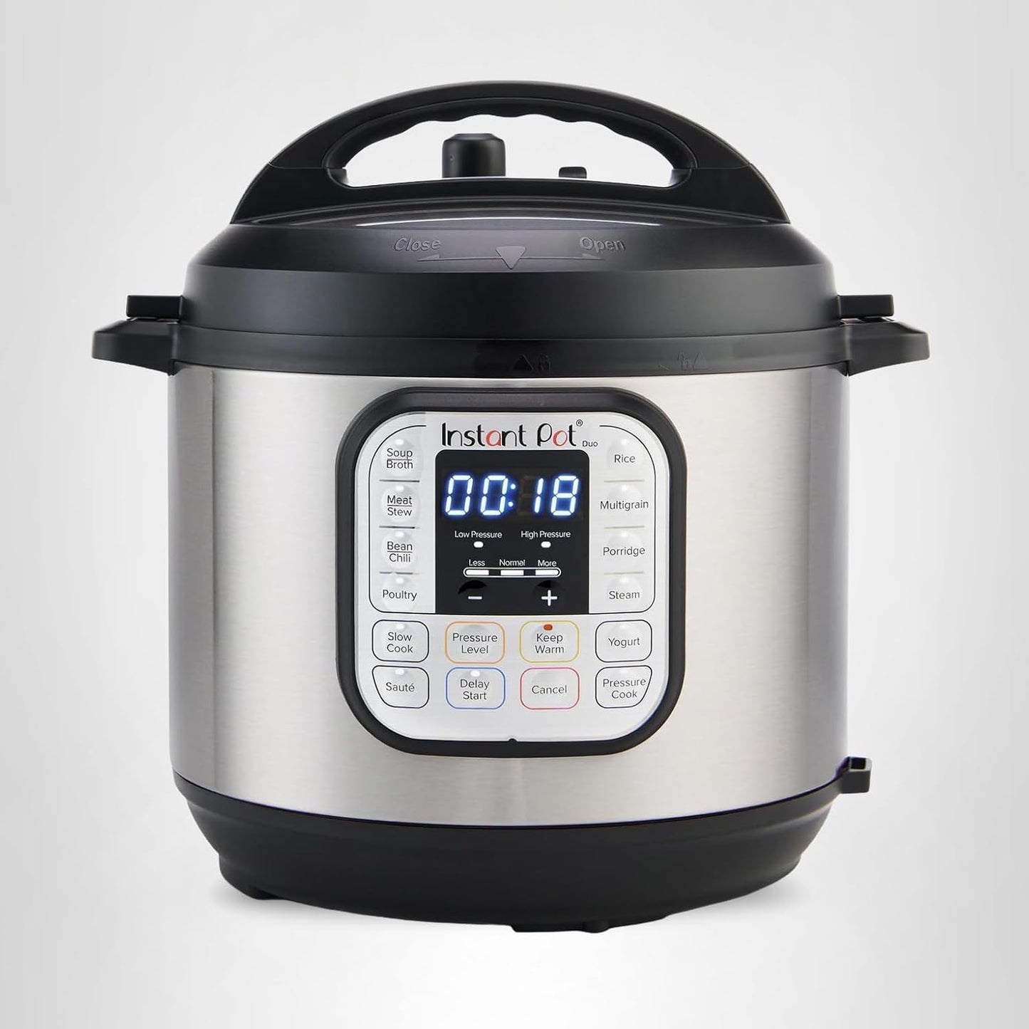 Instant Pot Duo 7-in-1 Electric Pressure Cooker, Slow Cooker, Rice, Steamer, Saut , Yogurt Maker, Warmer & Sterilizer, Includes App With Over 800 Recipes, Stainless Steel, 6 Quart
