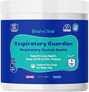 Respiratory Guardian for Dogs - Supports Lung Health, Nasal, Bronchial and Tracheal (135g) with Quercefit® and Respiratory Probiotics
