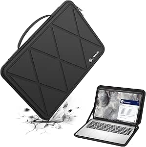 Smatree Hard EVA Protective Sleeve Case Compatible for 16 inch DELL 16 DC16250/16 Plus, for 16inch Dell Pro 16 PC16250/Pro 16 Plus PB16250 Laptop (X8283)