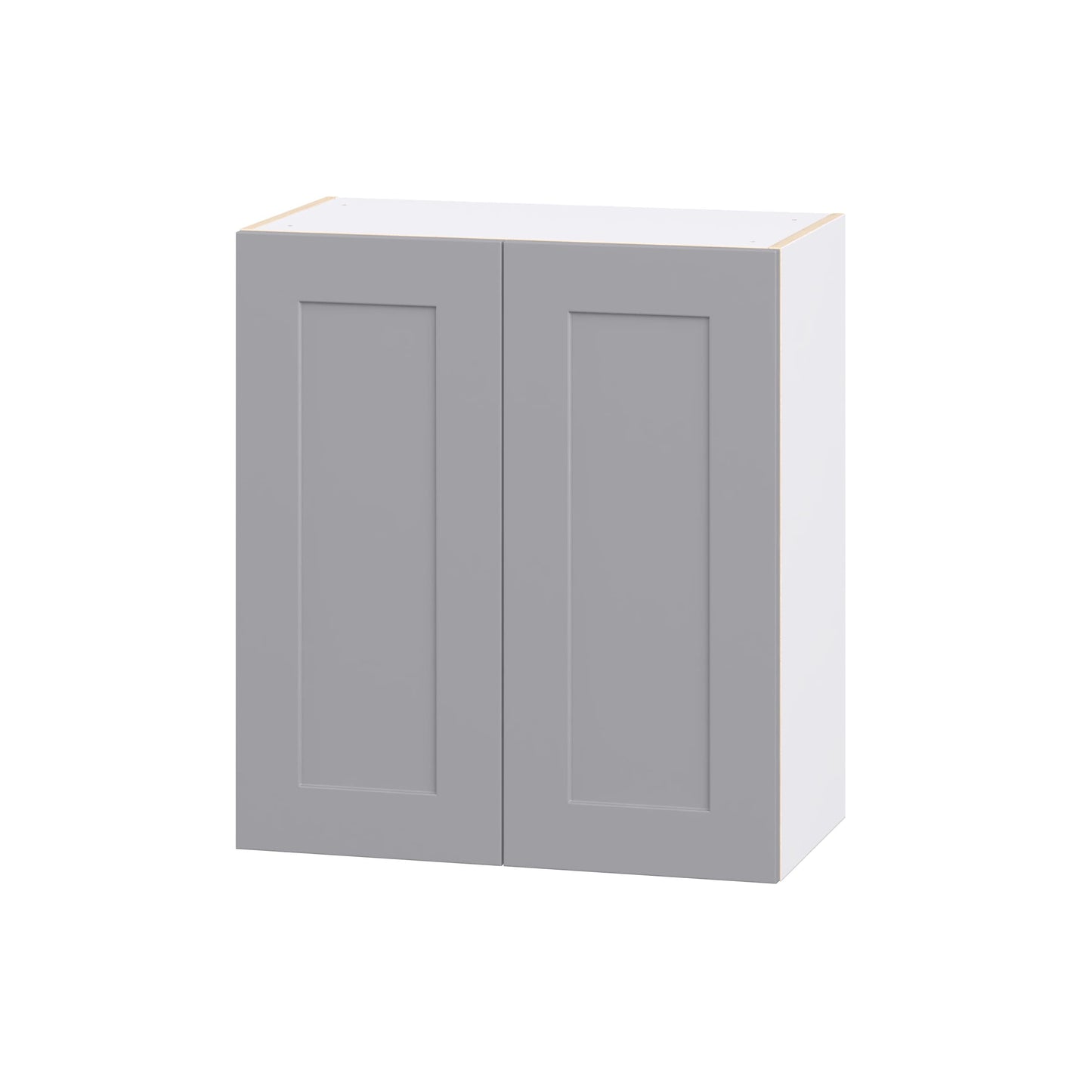 Hugo&Borg Beaumont 27-in W x 30-in H x 14.75-in D Slate Gray Wall Fully Assembled Cabinet Recessed Panel Shaker