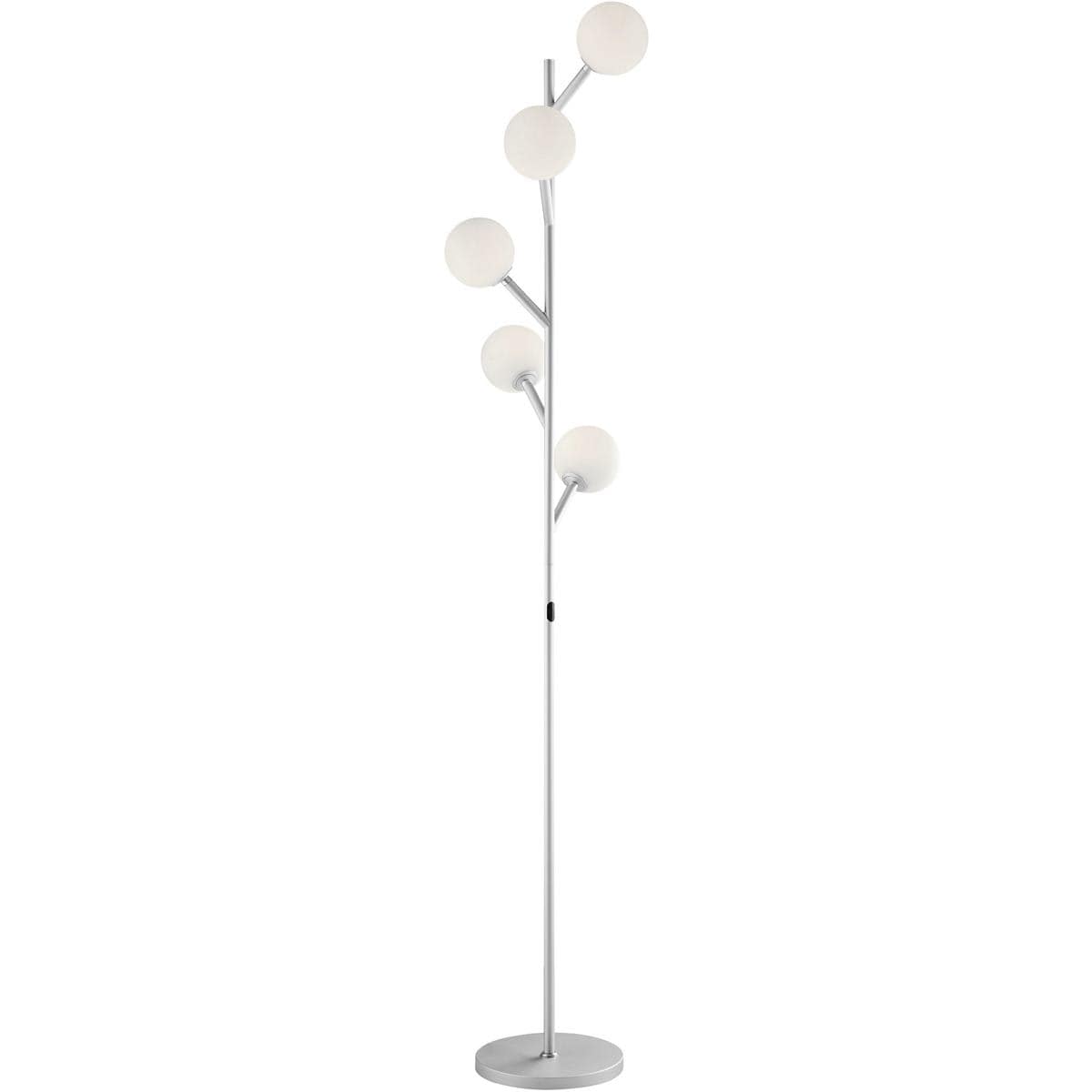 Lite Source LS-83827SILV Blanca 715 inch 3000 watt Silver Floor Lamp Portable Light