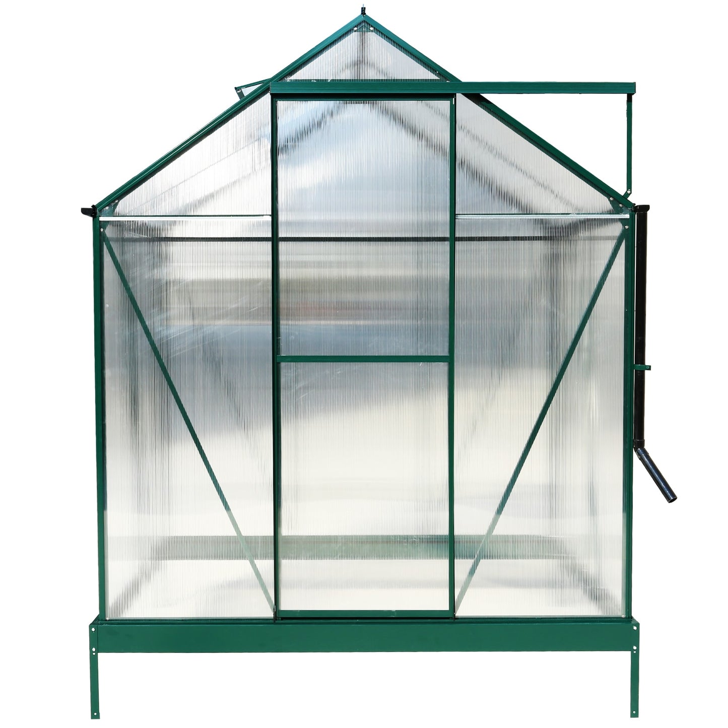 Maocao Hoom 4.26-ft L x 6.26-ft W x 8.06-ft H Green Greenhouse Kit