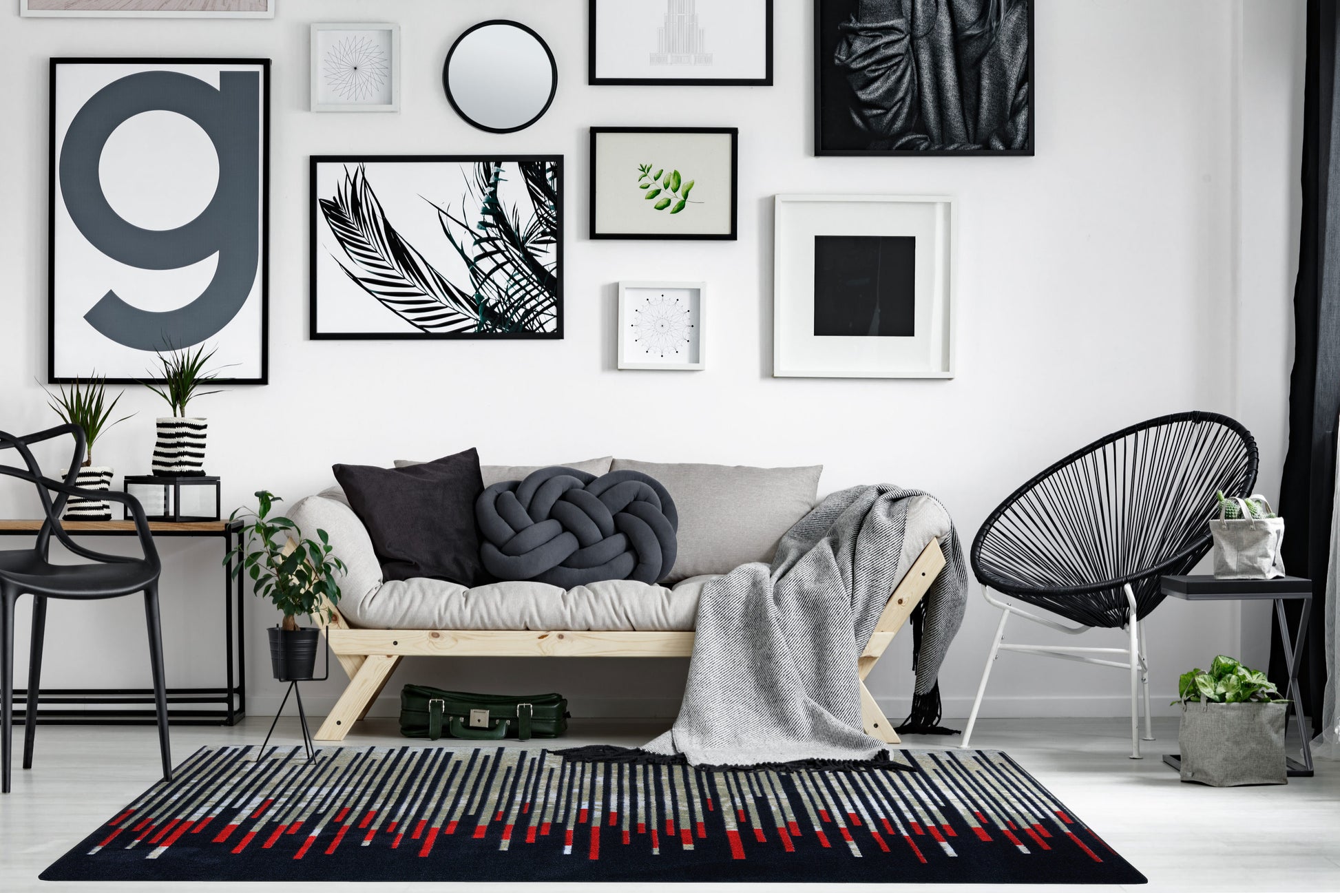 Joy Carpets First Take 8 x 11 (ft) Tufted Nylon Garnet Rectangular Indoor Geometric Industrial Spot Clean Only Pet Friendly Area rug