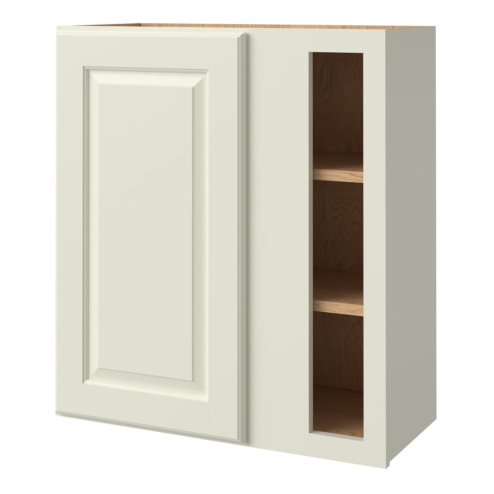 allen + roth Pattingham 27-in W x 30-in H x 12-in D Harbor Blind Corner Wall Fully Assembled Cabinet Raised Panel Square
