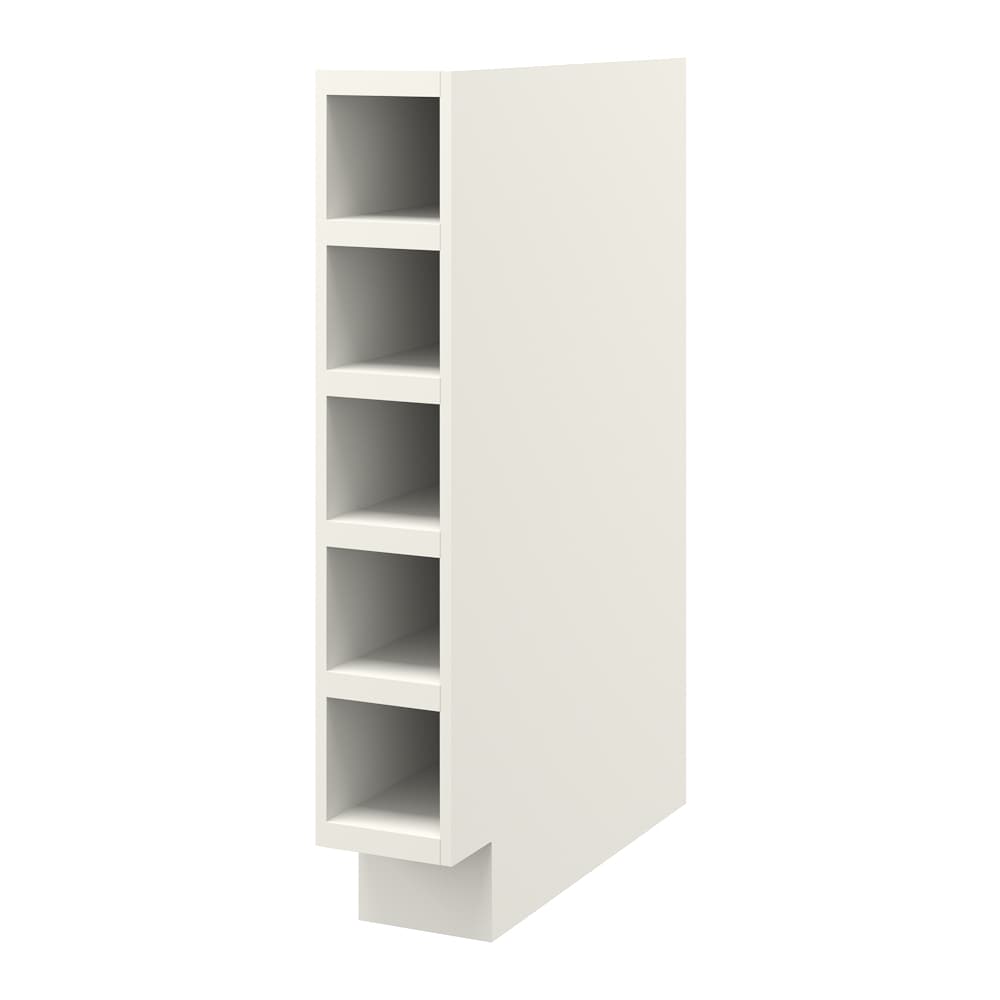 allen + roth McKeller 6-in W x 34.5-in H x 24-in D Linen Open Cube Organizer Base Fully Assembled Cabinet Flat Panel Square
