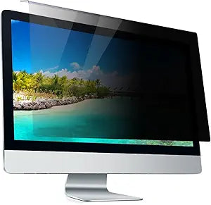 Hanging Computer Privacy Screen Protector for 23, 23.6, 23.8, 24 Inches for 16:9 Widescreen Monitor, Blue Light Blocking Screen Protector Computer Privacy Screen Filter Panel for Desktop Computer