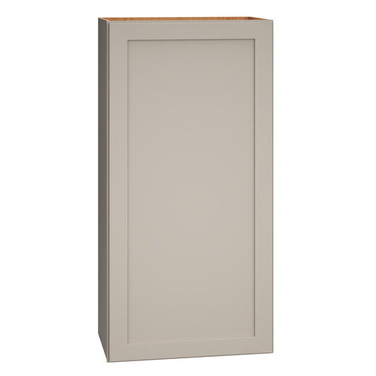 Diamond Express Jamestown 21-in W x 42-in H x 12-in D Cloud Gray Wall Fully Assembled Plywood Cabinet Recessed Panel Shaker