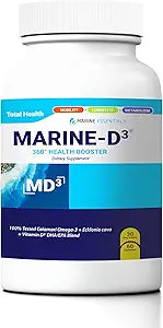 Marine Essentials- Marine D3 Omega 3 Calamari Ecklonia Cava DHA (60 Capsules)