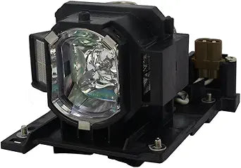 Jaspertronics OEM DT01021 Lamp & Housing for Hitachi Projectors with Philips Bulb Inside - 240 Day Warranty