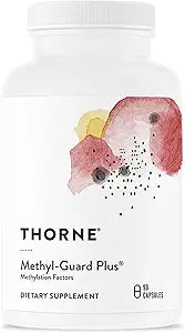 THORNE - Methyl-Guard Plus - Active Folate (5-MTHF) with Vitamins B2, B6 & B12 - Supports Methylation & Healthy Level of Homocysteine* - Gluten, Dairy & Soy-Free - 30 Servings