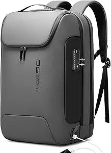 BANGE Anti Theft Backpack With TSA Lock,Waterproof Backpacks With YKK Zipper, High Tech Business Backpack For Men And Women, Laptop Backpack Fits For 17.3 Inch Notebook