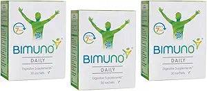 BIMUNO Immunity Food Supplement | Prebiotic Multivitamin for Women, Men & Kids | Immune System Support with Vitamin D3, C & Zinc | Vegetarian, Gluten Free, Halal, Kosher | (.)