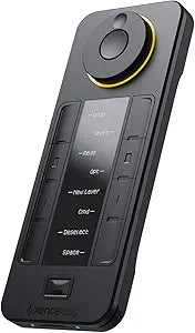 XENCELABS Quick Keys for PC, MacBook, Desktop, Drawing Tablet, Pen Display, OLED Display, 44 Customizable Shortcuts Keydail for Digital Drawing, Video Editing, Photo Retouching, Windows/macOS