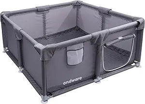 Whelping Box for Dogs and Puppies, 48 48 18 in Whelping Supplies with Waterproof Whelping Pad for Medium Small Dogs