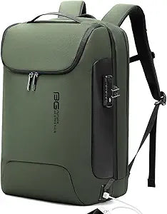 BANGE Anti-Theft Backpack,Tech Backpacks, 17 Inch Laptop Backpack with USB3.0 Charging Port, Mens Travel Backpack for Men and Women
