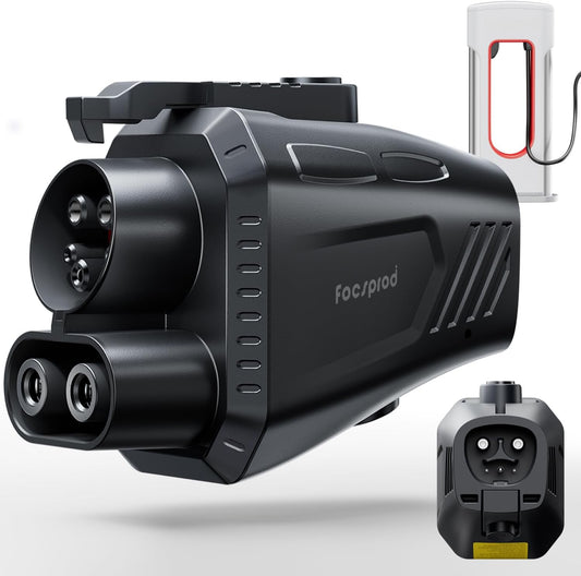 FOCSPROD Upgraded for Tesla Supercharger to CCS1 Charger Adapter, Max 500A 1000V Fast Charge NACS to CCS Adapter, CCS1 Electric Vehicle Charging Compatible with Tesla Superchargers