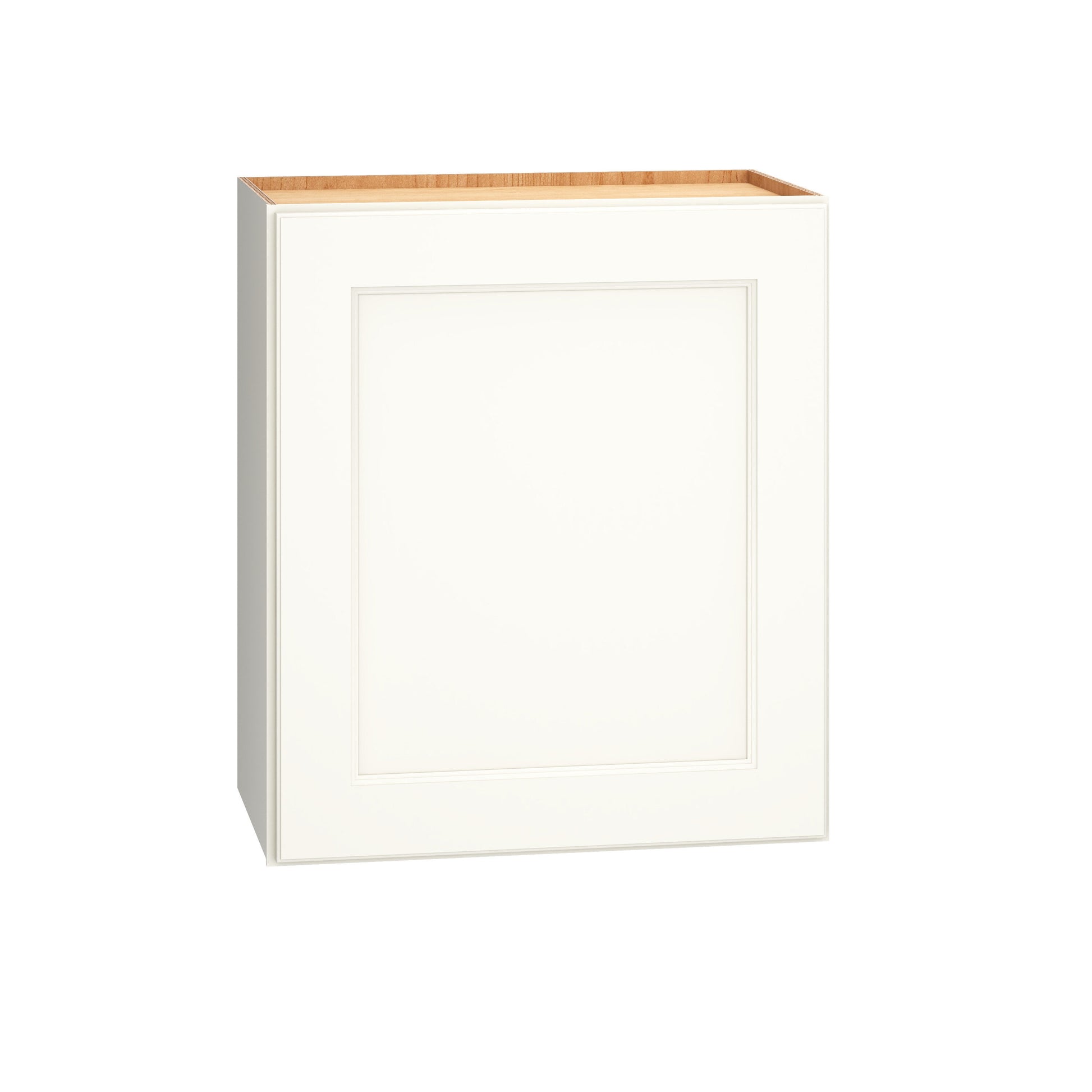 Diamond Express Macaulay 21-in W x 24-in H x 12-in D White Wall Fully Assembled Plywood Cabinet Recessed Panel Square