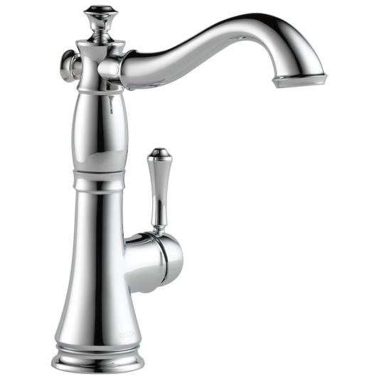 Delta Cassidy Chrome Single Handle Deck-mount Bar and Prep Kitchen Faucet