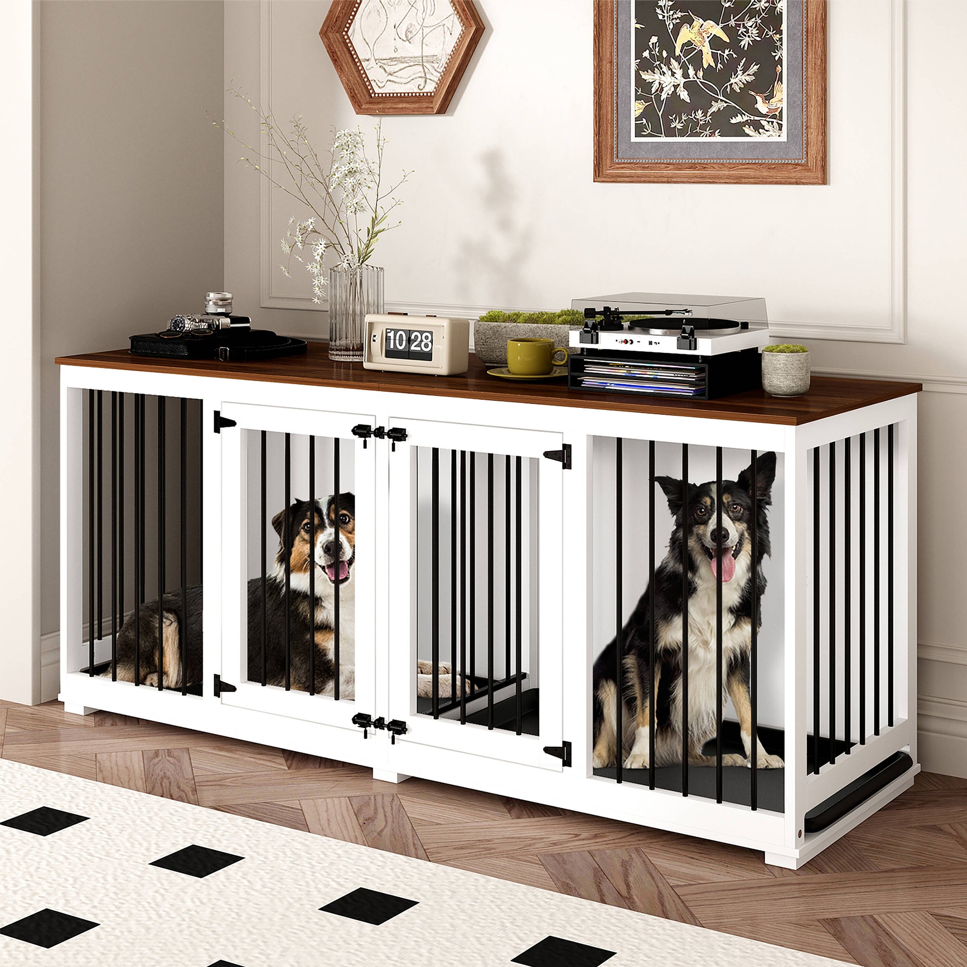 MIDHAM Composite Indoor Large Dog House