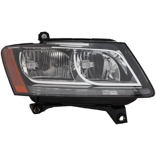 Garage-Pro Passenger Side Headlight For Audi Q5 2013-2014 Halogen with Bulb(s) Replaces# 8r0941004ap