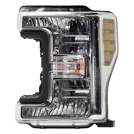 Garage-Pro Driver Side Headlight for Ford F-250 Super Duty 2018-2019 Also Fits F-350 Super Duty Halogen with bulb(s) Crew Cab- Extended Cab and Standard Cab- Without Sport Package Replaces# JC3Z13008K