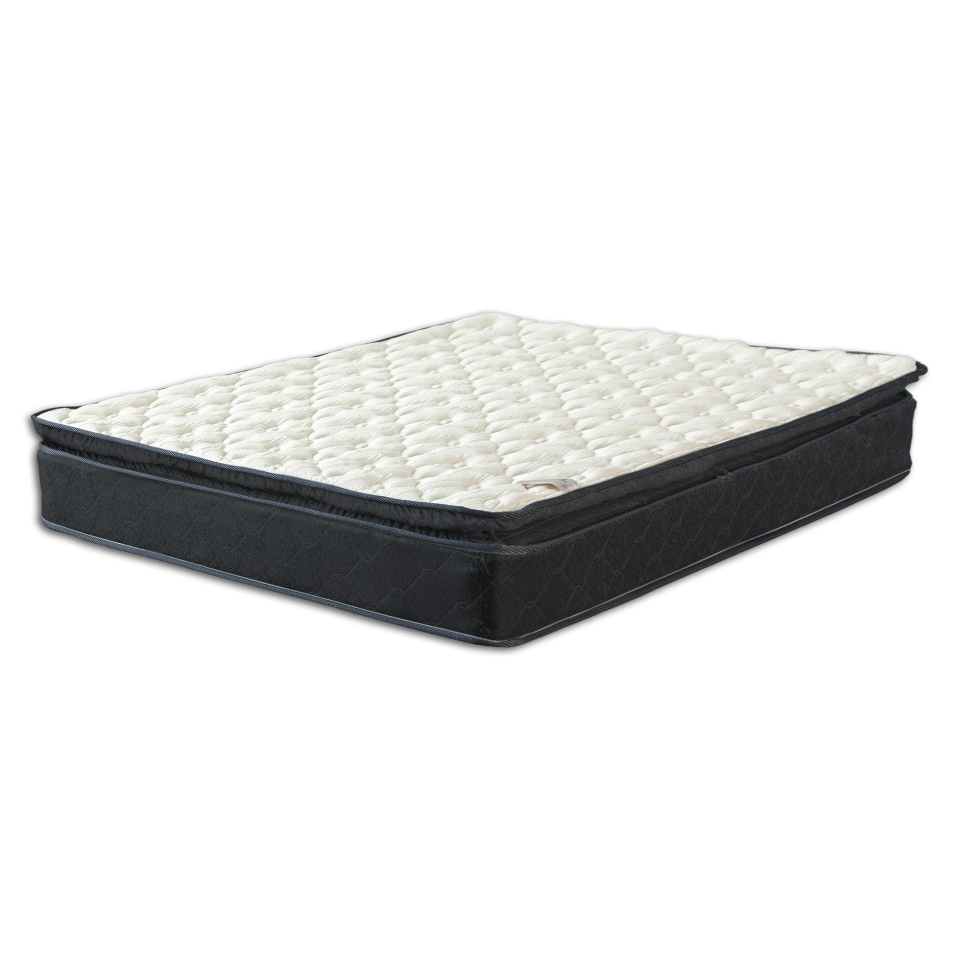 Glance 9-in Medium Queen Hybrid Memory Foam/Coil Blend Mattress in a Box