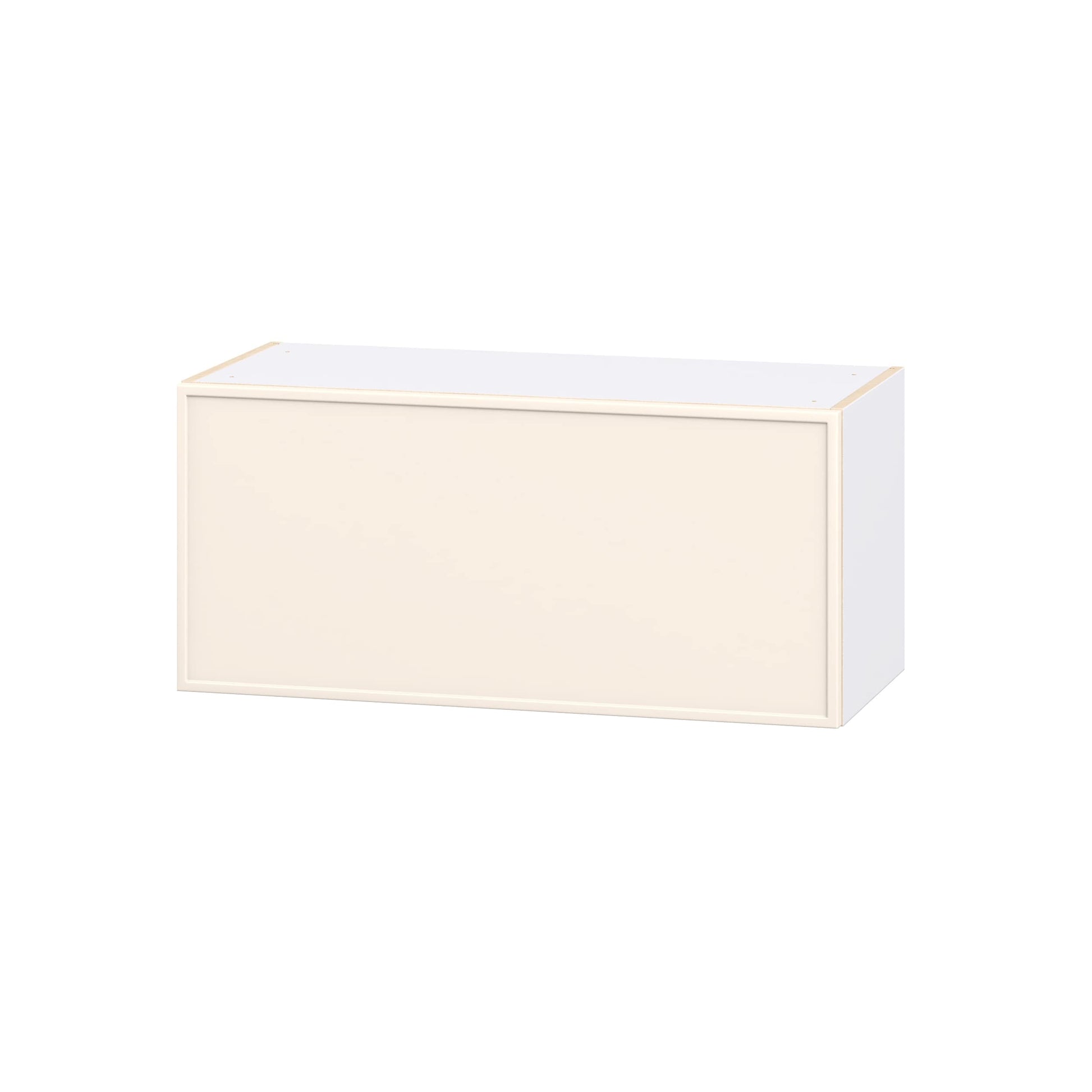 Hugo&Borg Chapel Hill 33-in W x 20-in H x 14.91-in D Washed Linen Wall Fully assembled Cabinet (Flat Panel Shaker)