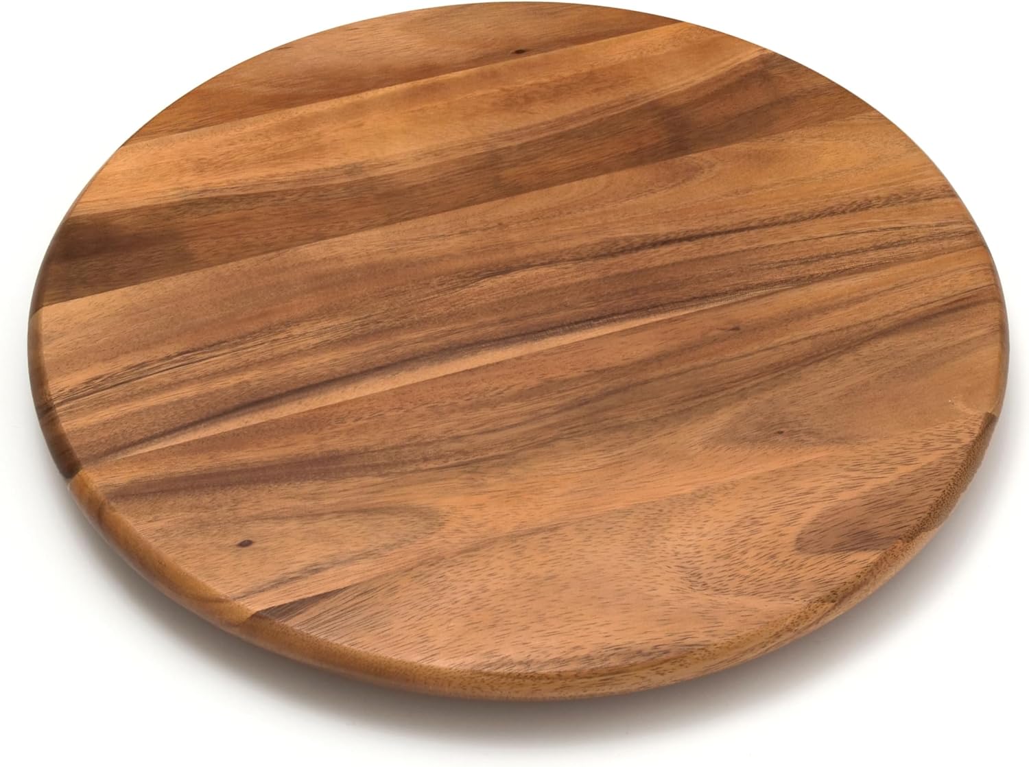 Lipper International Acacia Wood 18-Inch Lazy Susan Kitchen Turntable
