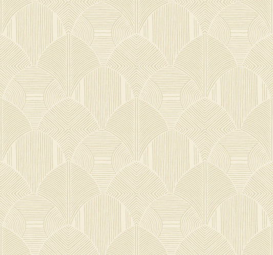 A-Street Prints Drew Jonathan Home IV 60.8-sq ft Khaki Non-woven Geometric Unpasted Wallpaper