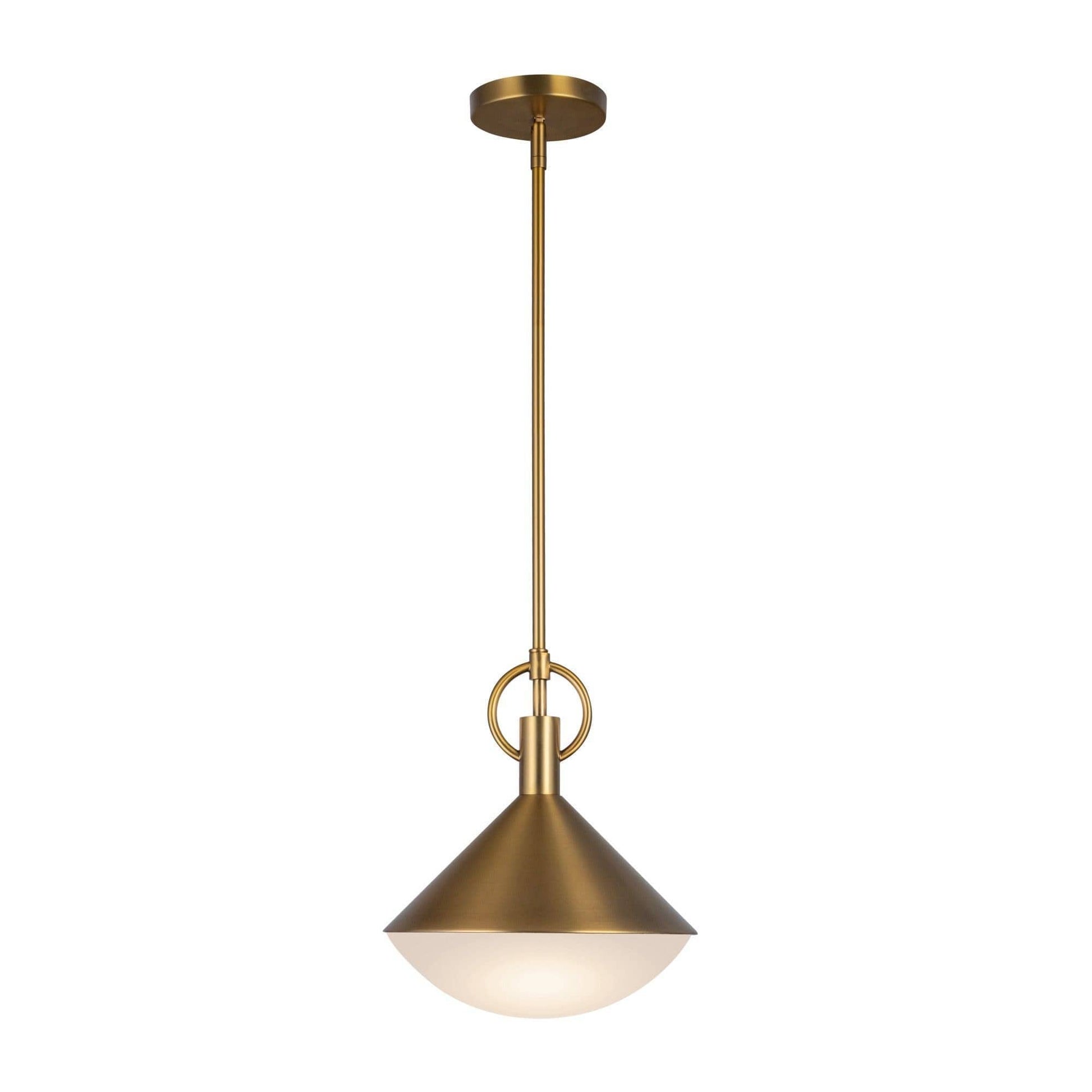 ARTCRAFT Abruzzo 1 - Light - Brass / Glass / Metal Pendant