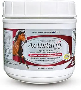Actistatin Equine Powder, 2.05 lbs Clinically-Proven Veterinary Joint Support Supplement for Horses: Glucosamine, Chondroitin, Manganese Supports Joints, Cartilage, Soft Tissue & Ligaments