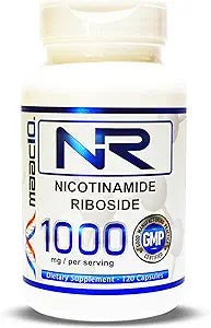 MAAC10 NR Nicotinamide Riboside 1000mg Serving | Third Party Lab Tested NAD+ Supplement | NMN Supplement Alternative.