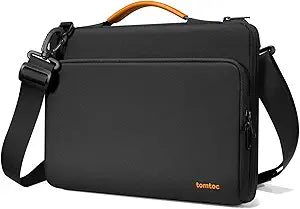 tomtoc 360 Protective Laptop Shoulder Bag for 14-inch MacBook Pro M5/M4/M3/M2/M1 Pro/Max A3434 A3112 A3401 2025-2021, Water-Resistant Carrying Case for 13.5-14.4 Inch Microsoft Surface Laptop 7/6/5