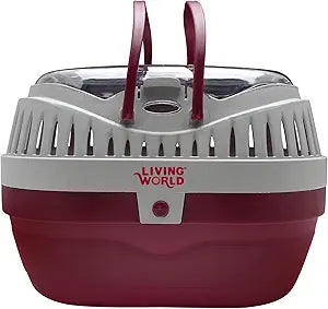Living World Pet Carrier for Small Pets, Large
