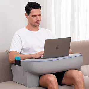 Reading Pillow for Gaming,Lap Desk Pillow for Laptop,Arm Rest Pillow for Reading, Working, Crocheting, Playing Steam Deck Switch or Sitting in Bed,Sofa