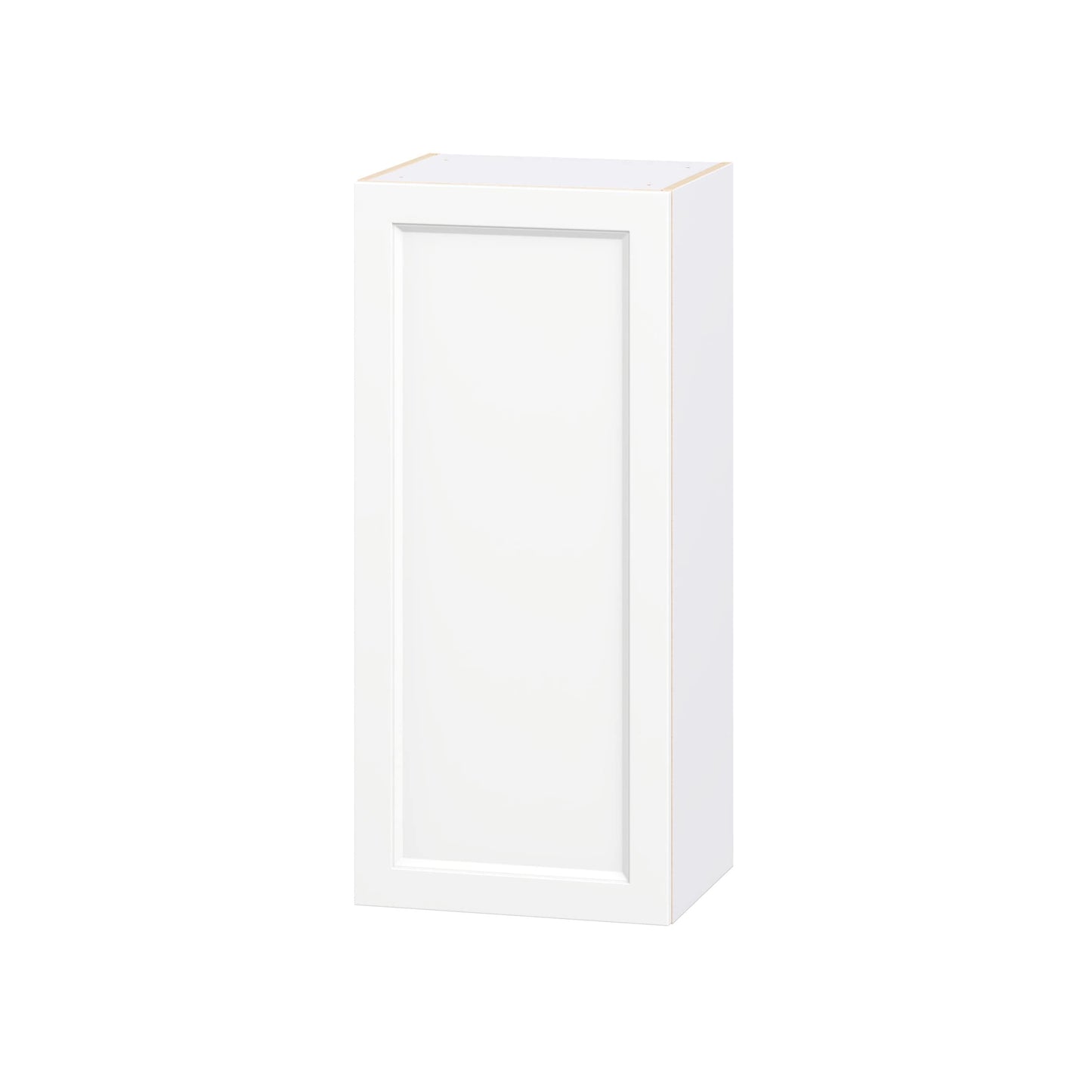 Hugo&Borg Riviera 18-in W x 40-in H x 14.75-in D Bright White Wall Fully Assembled Cabinet Recessed Panel Shaker