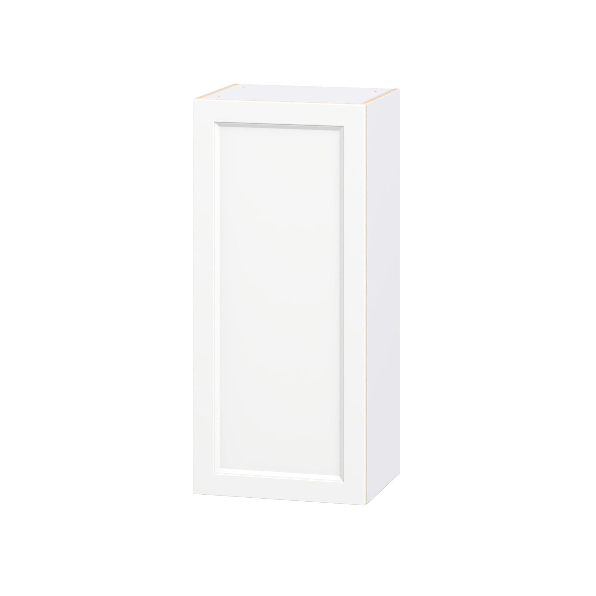 Hugo&Borg Riviera 18-in W x 40-in H x 14.75-in D Bright White Wall Fully Assembled Cabinet Recessed Panel Shaker