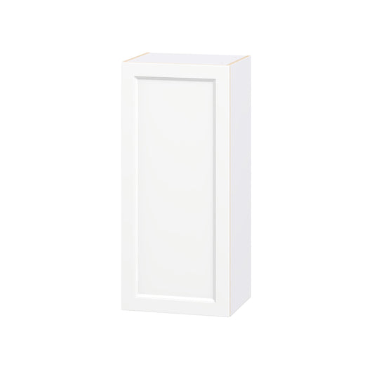 Hugo&Borg Riviera 18-in W x 40-in H x 14.75-in D Bright White Wall Fully Assembled Cabinet Recessed Panel Shaker