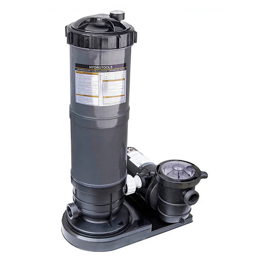 Swimline  Cartridge Filter System 70 Sq Ft Sure Flo AG Pool with Pump and Cover