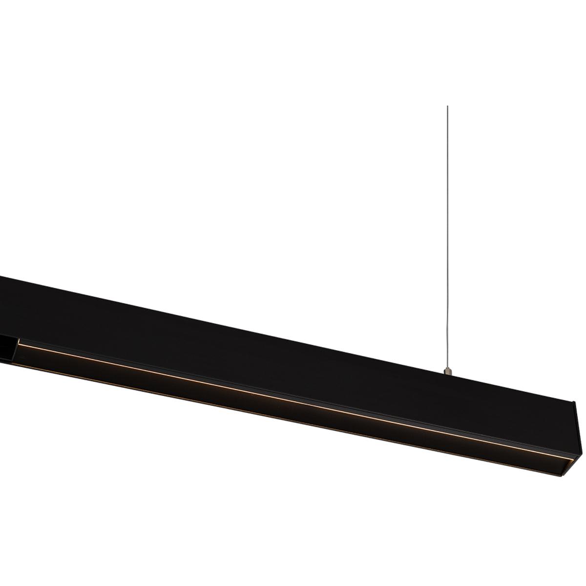 WAC Lighting  S2WW12-1-A927BK Ventrix 1 Light 48 Black Track Fixtures Ceiling Light