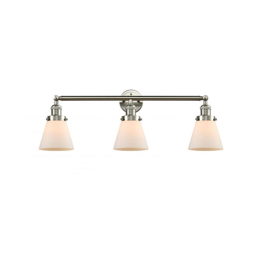 Innovations Lighting  205-SN-G61 Franklin Restoration Small Cone Bathroom Vanity Light