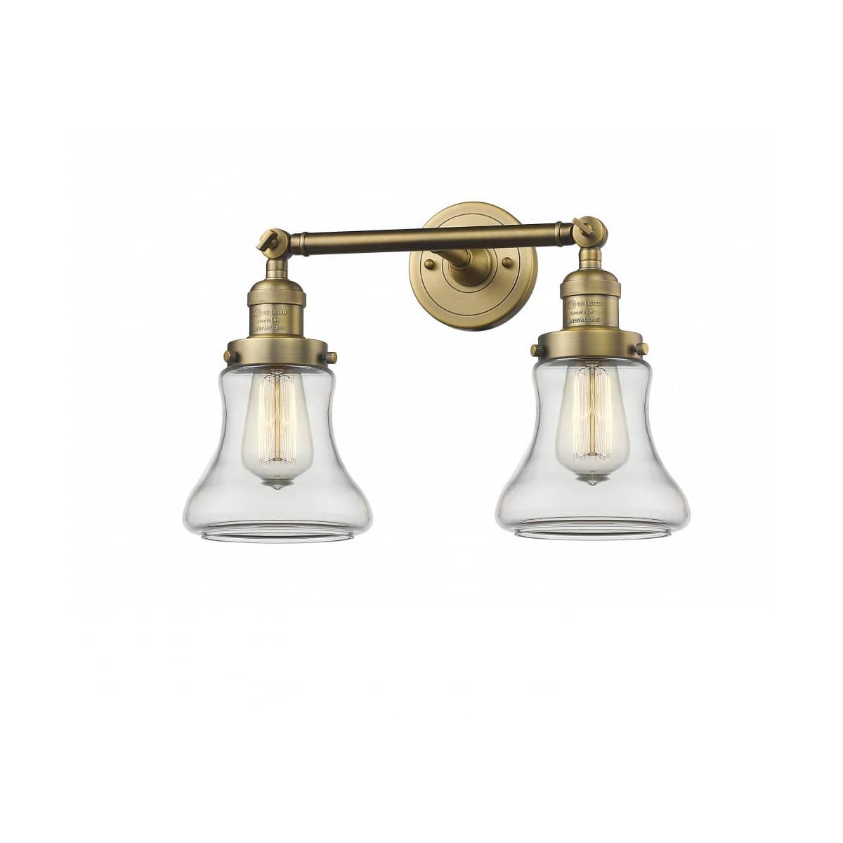 Innovations Lighting  208-BB-G192-LED Franklin Restoration Bellmont Bathroom Vanity Light