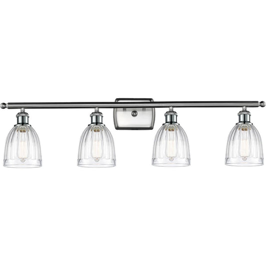 Innovations Lighting  516-4W-SN-G442-LED Ballston Brookfield Bathroom Vanity Light